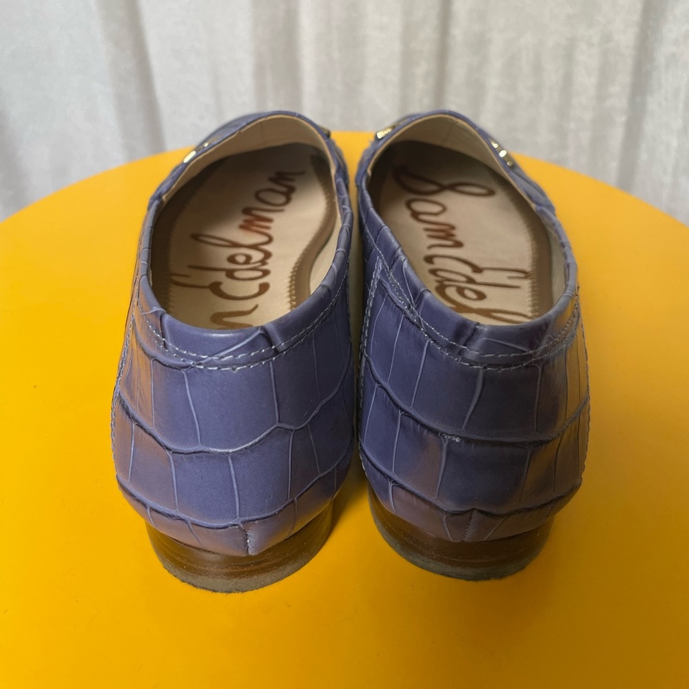 Sam Edelman Loraine Loafers, Purple, Size 7 - Picture 3 of 5